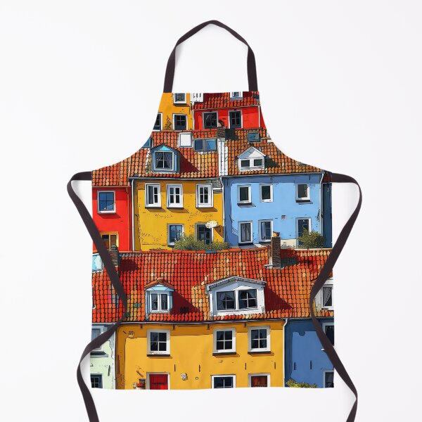 Item preview, European Classic Colorful Amsterdam Canal Homes Digital Art designed and sold by DEC02.