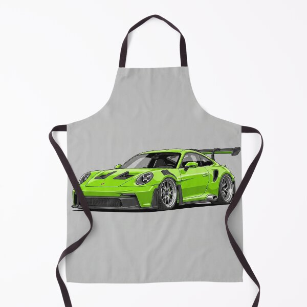 Item preview, Porsche 911 GT3 RS Green 992 Custom Stance Track Car Illustration Art designed and sold by Motorline44.