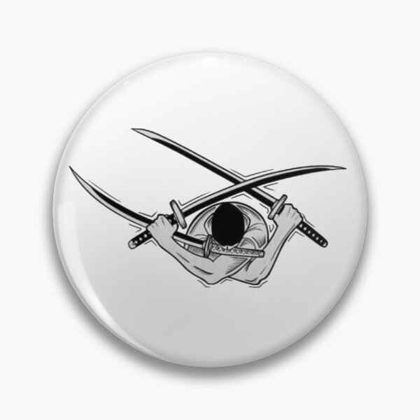 Item preview, Three Swords, One Path — Roronoa Zoro designed and sold by TheStickLab.