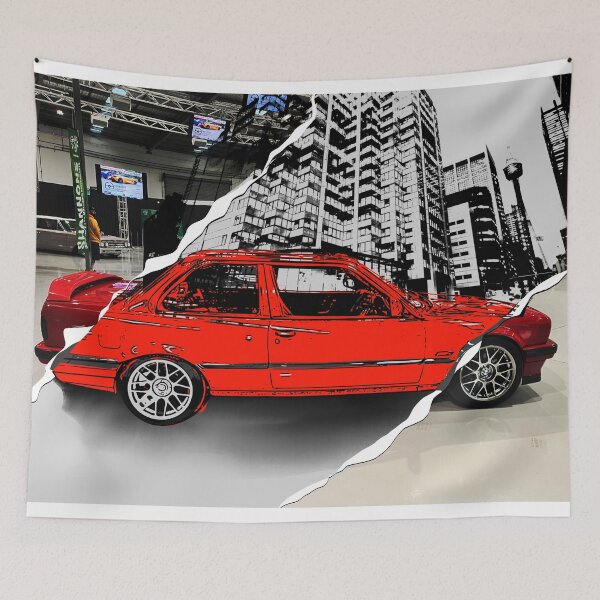 Item preview, Coche clásico arrancado designed and sold by Mark Malinowski.