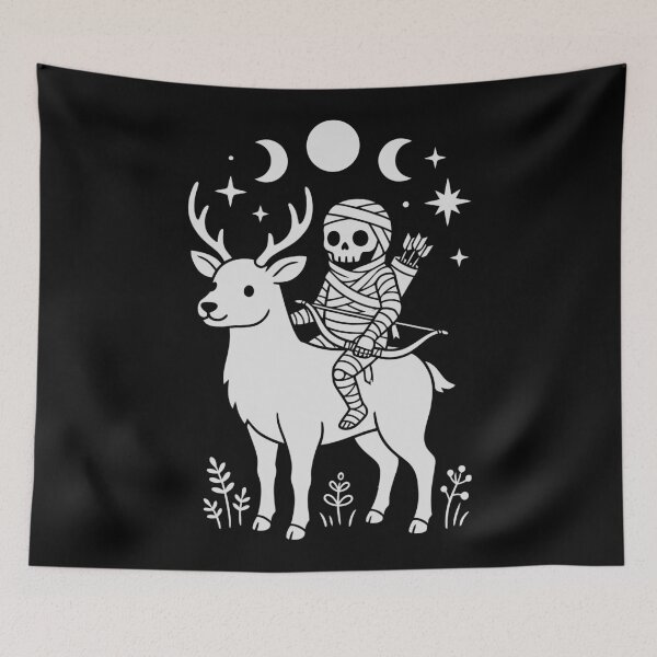 Item preview, Cute Mummy Archer Riding Deer designed and sold by Amir Faysal.