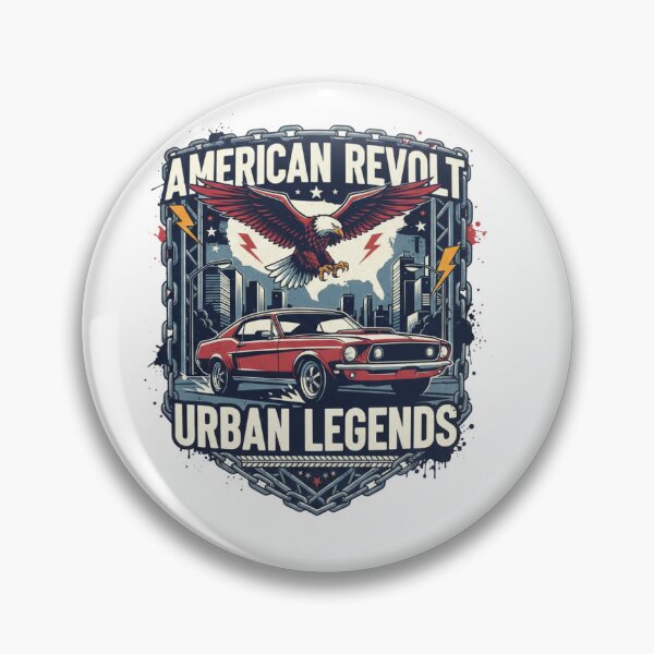 Item preview, American Revolt Urban Legends Muscle Car Design designed and sold by FunkPrint.