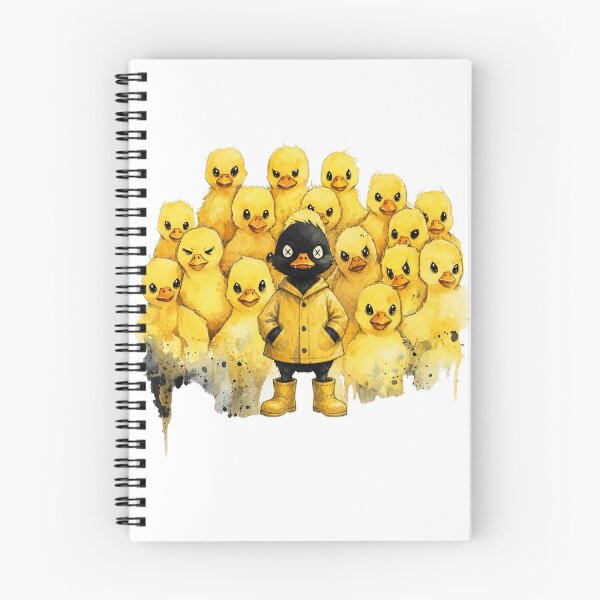 Item preview, The Odd One Out – Black Duckling Among the Flock designed and sold by kitastylish.