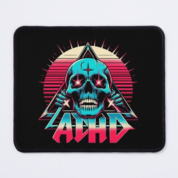 Item preview, ADHD - Metal logo designed and sold by AbbeyThorn.