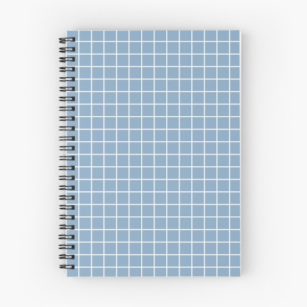 Item preview, Minimalist Dusty Blue Grid Phone Case for Girls | Steel Blue Checkered Journal for Students | Slate Blue Grid Pattern Blanket for Mom | Blue Grey Square Grid Tote Bag for Teachers designed and sold by VivaFy.