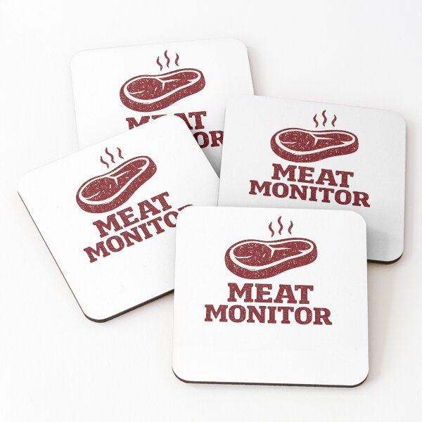 Item preview, Meat Monitor Funny BBQ designed and sold by EastEndTownie.