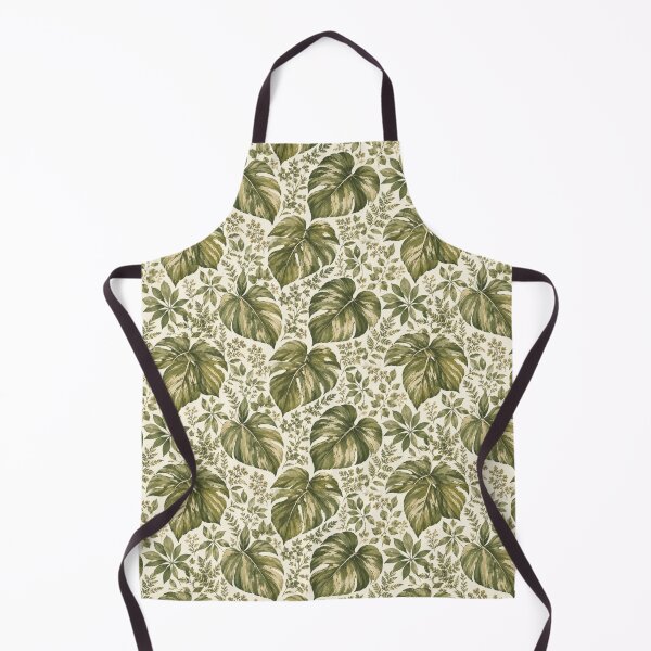 Item preview, Earthy greens and leaf motif Print Nature designed and sold by BlueLineLAX.