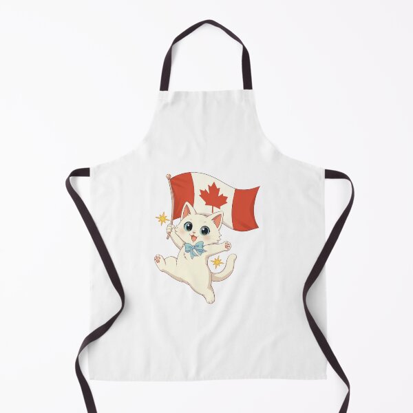 Item preview, Maple Leaf Meowster | Canadian White Cat designed and sold by Geta Gato.