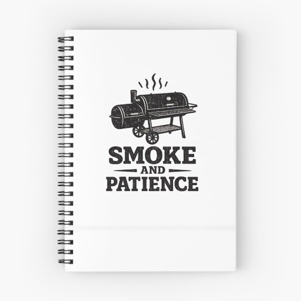 Item preview, Smoke and Patience Funny BBQ Smoker designed and sold by EastEndTownie.