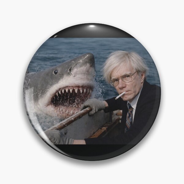 Item preview, Andy Warhol needs a bigger boat. - Parody designed and sold by AbbeyThorn.