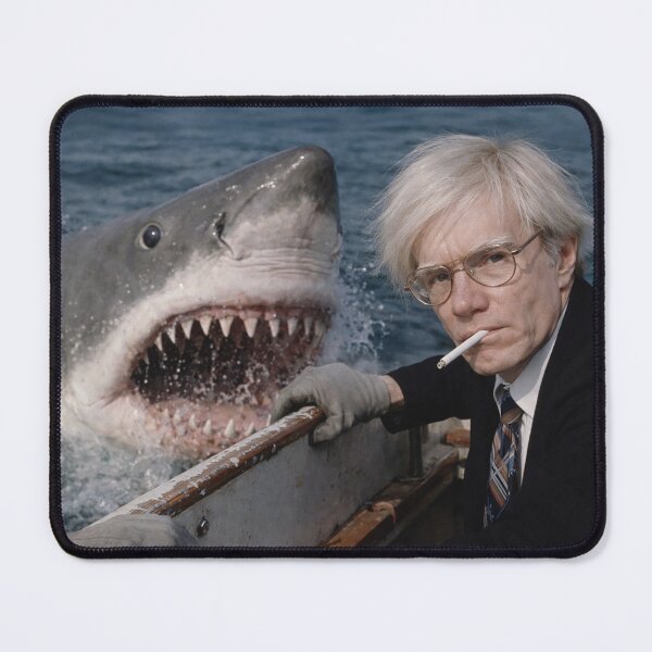Item preview, Andy Warhol needs a bigger boat. - Parody designed and sold by AbbeyThorn.