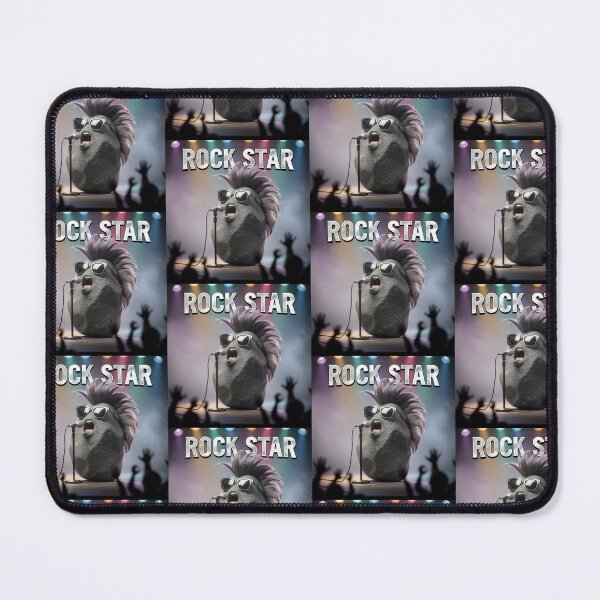 Item preview, Funny Rock Star Inspired Pun Design – Rock Dressed as a Rockstar "ROCK STAR" Wool Design designed and sold by Donsean22.