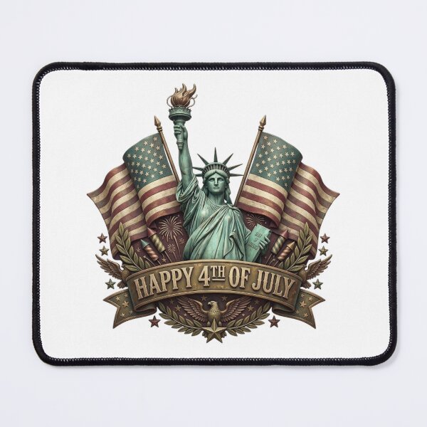 Item preview, HAPPY 4TH OF JULY designed and sold by likbatonboot.