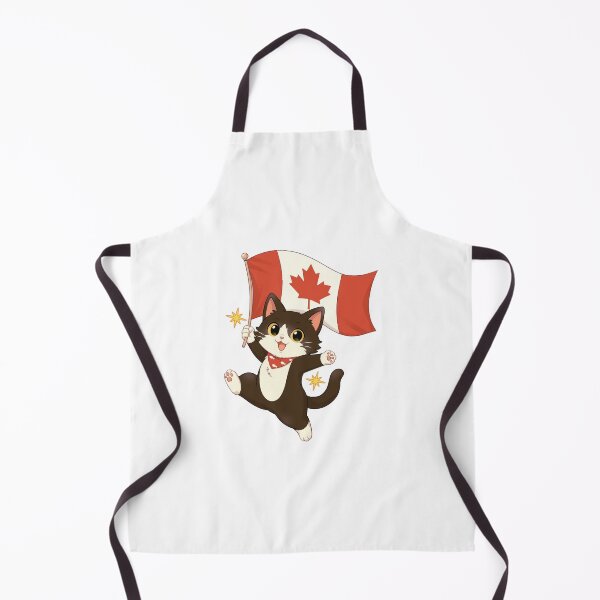Item preview, Maple Leaf Meowster | Canadian Tuxedo Cat designed and sold by Geta Gato.