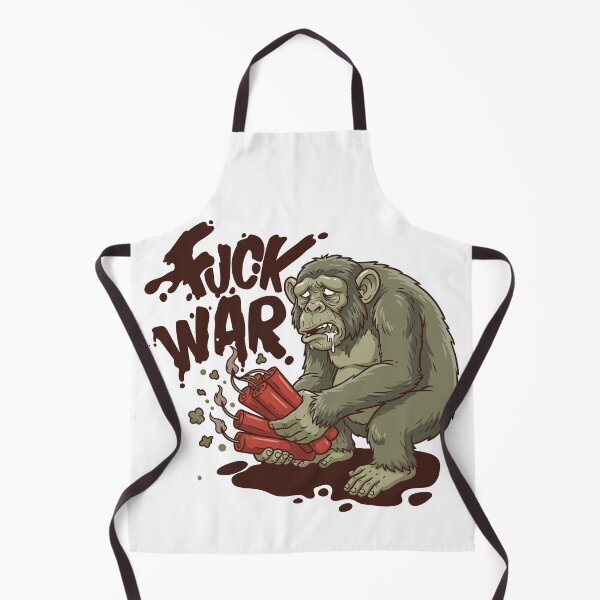 Item preview, Anti War Chimp designed and sold by Amir Faysal.