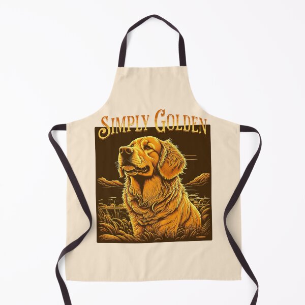 Item preview, Simply Golden Vintage Golden Retriever Retro Dog Lover Design designed and sold by Sachie's Studio.