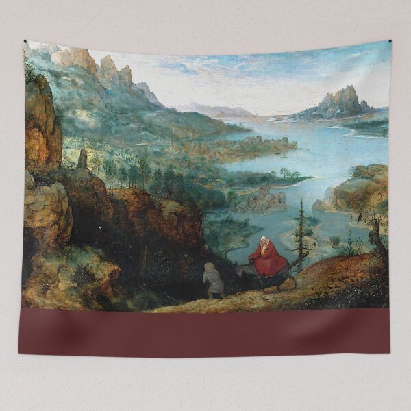 Item preview, Landscape with the Flight into Egypt designed and sold by Jon-Baran.