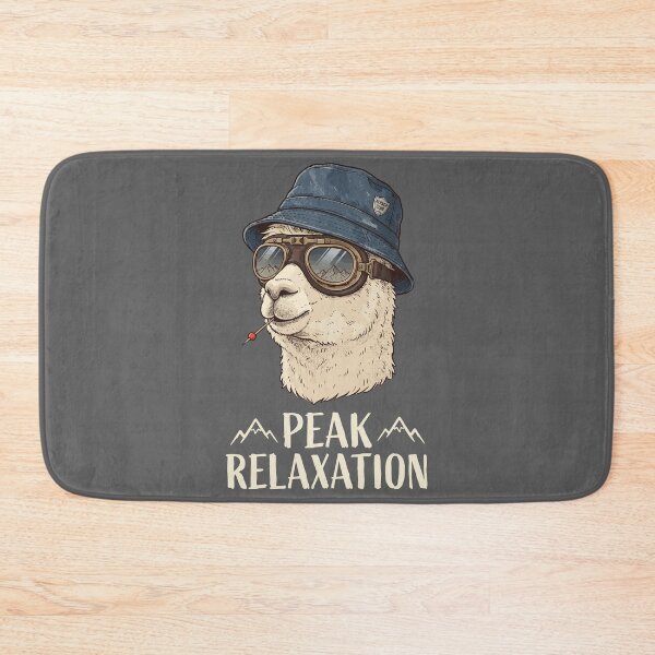 Item preview, Peak Relaxation Cool Alpaca designed and sold by Amir Faysal.