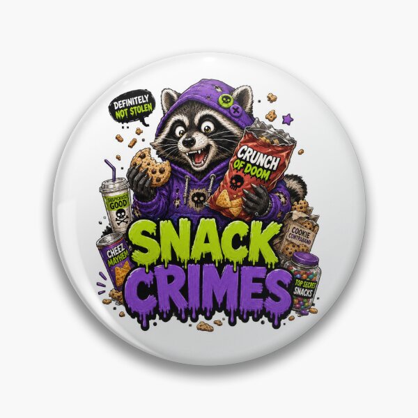 Item preview, Snack Crimes Raccoon designed and sold by Vitalka-uk.