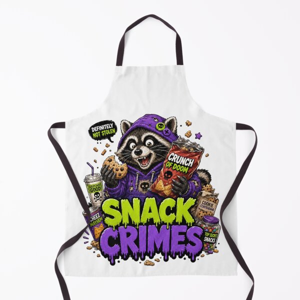 Item preview, Snack Crimes Raccoon designed and sold by Vitalka-uk.