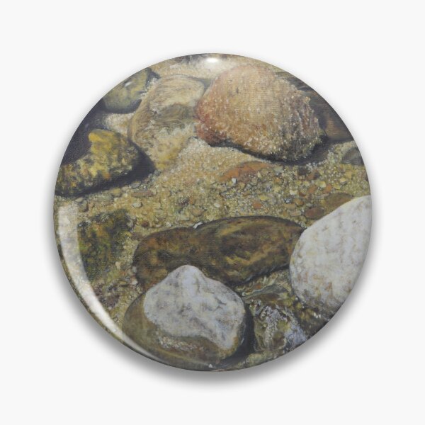 Item preview, River Stones and Nature Texture - Seomjin River designed and sold by HaedamArt.