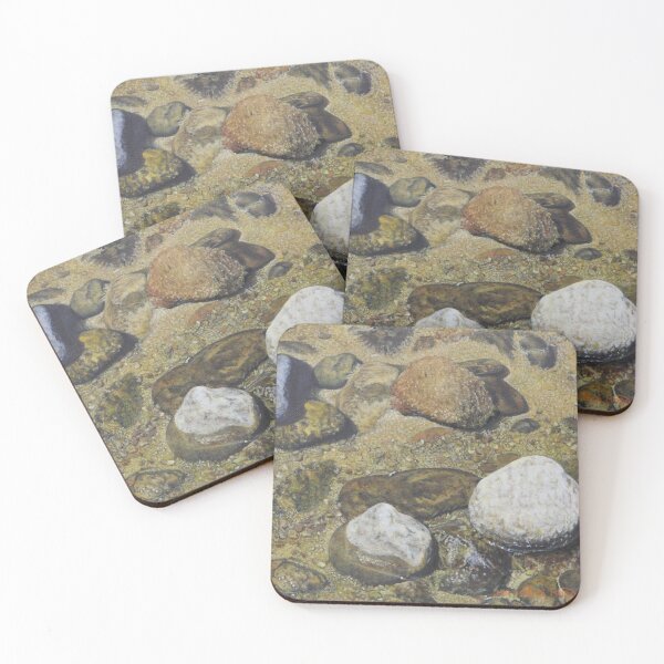 Item preview, River Stones and Nature Texture - Seomjin River designed and sold by HaedamArt.