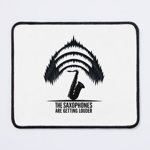 Item preview, The Saxophones are getting Louder meme designed and sold by SepulcherLabs.