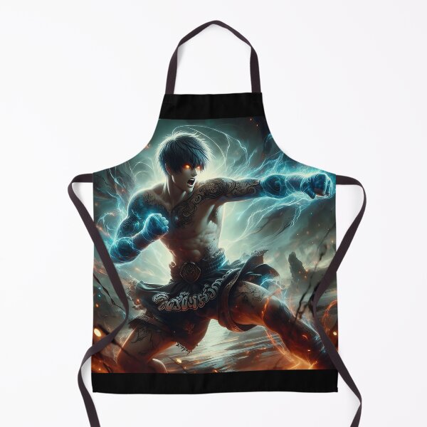 Item preview, Muay Thai fighter designed and sold by GalleryBrisArt.