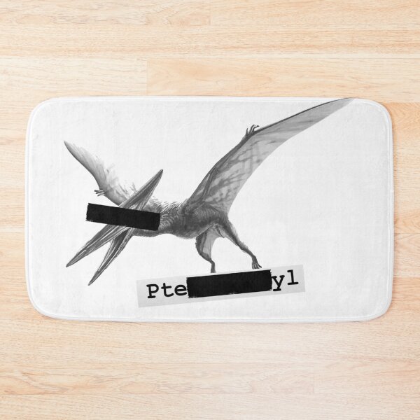 Item preview, pteREDACTyl | Funny Dinosaur Pun Pterodactyl T-Shirt designed and sold by ShirtRemarks.