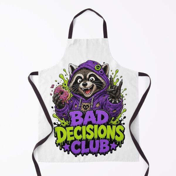 Item preview, Bad Decisions Club Raccoon designed and sold by Vitalka-uk.