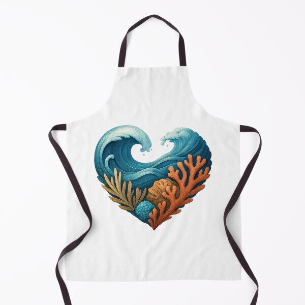 Item preview, Ocean Heart – Coastal Nature Art designed and sold by Yomere.