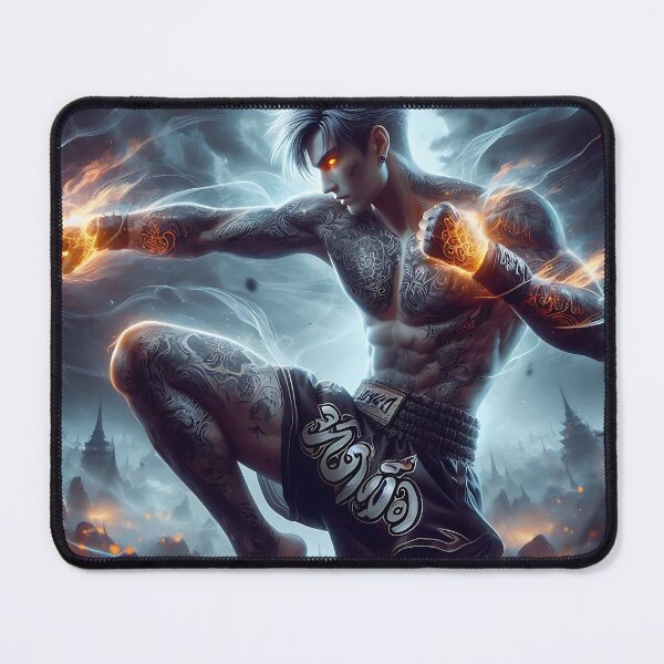 Item preview, Muay Thai fighter designed and sold by GalleryBrisArt.