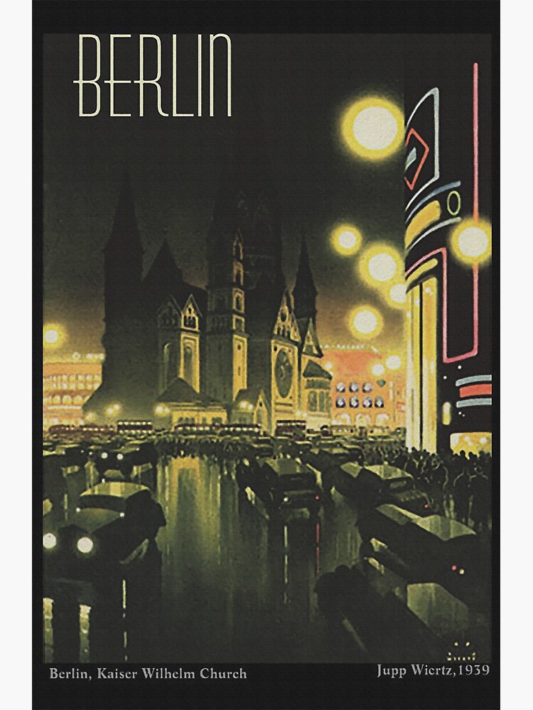 Berlin at Night, 1939 by edsimoneit