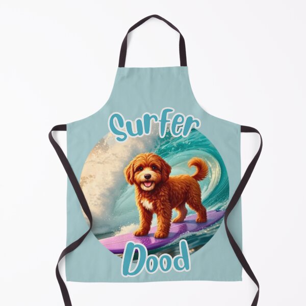 Item preview, Surfer Dood River (round) designed and sold by Doodles Down South.