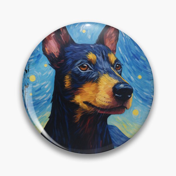 Item preview, Funny Kelpie Starry Night Illustration Mom Dad Kids designed and sold by rafaeltto.