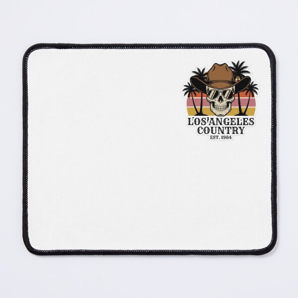 Item preview, Los Angeles Country Coastal Cowboy Skull designed and sold by FunkPrint.