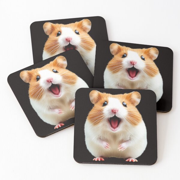 Item preview, Surprised Hamster designed and sold by The Painted Lamb.