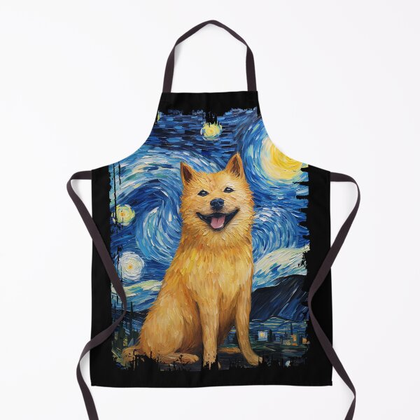 Item preview, Funny Korean Jindo Starry Night Illustration Mom Dad Kids designed and sold by rafaeltto.