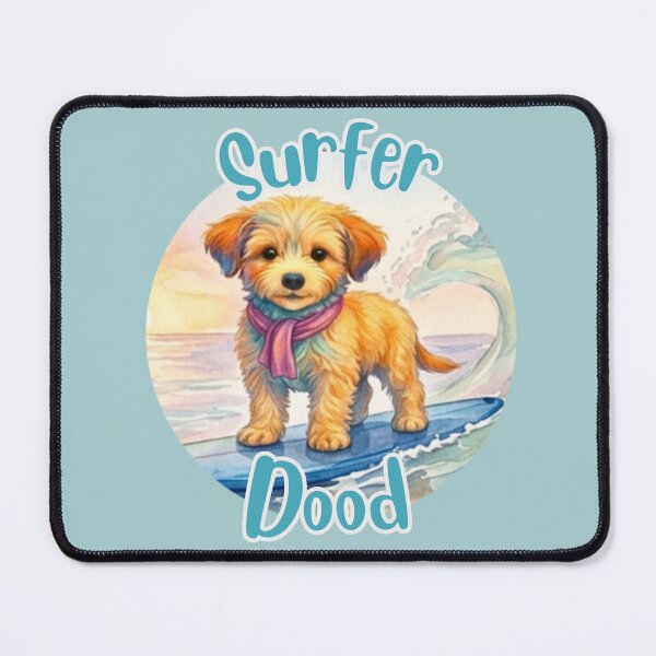 Item preview, Surfer Dood JoJo (round) designed and sold by Doodles Down South.