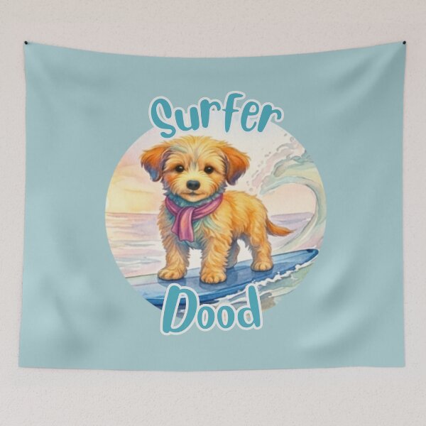 Item preview, Surfer Dood JoJo (round) designed and sold by Doodles Down South.
