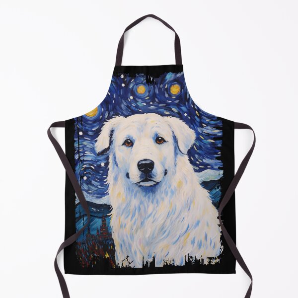 Item preview, Funny Kuvasz Starry Night Illustration Mom Dad Kids designed and sold by rafaeltto.