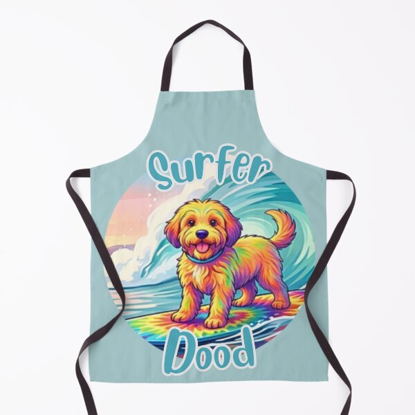 Item preview, Surfer Dood Dooley (round) designed and sold by Doodles Down South.