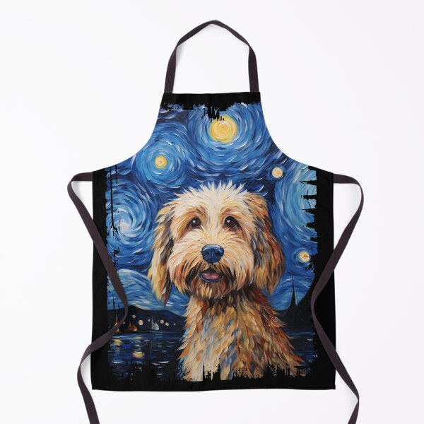 Item preview, Funny Labradoodle Starry Night Illustration Mom Dad Kids designed and sold by rafaeltto.