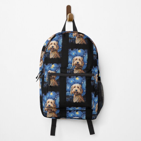 Item preview, Funny Labradoodle Starry Night Illustration Mom Dad Kids designed and sold by rafaeltto.