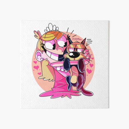 The Loud House Lola Loud et Cliff the Cat Impression rigide