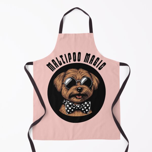 Item preview, Maltipoo Magic Cute Dog Design | Stylish Puppy with Sunglasses and Bow Tie designed and sold by Sachie's Studio.
