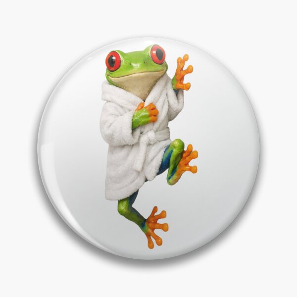 Item preview, Bathrobe Red-eyed Tree Frog designed and sold by Sillytoe.