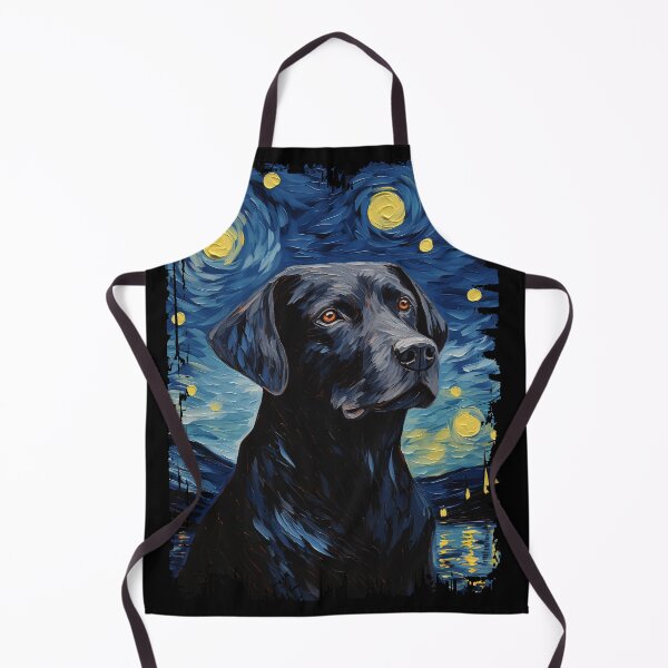 Item preview, Funny Labrador Retriever Starry Night Illustration Mom Dad Kids designed and sold by rafaeltto.