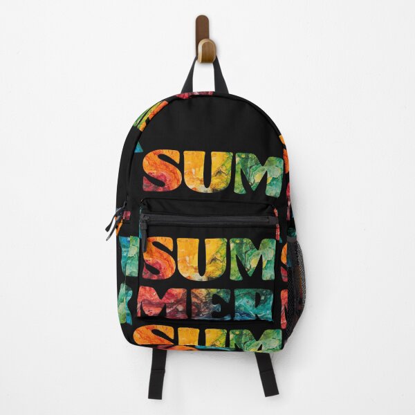 Item preview, Summer Word Art – Vibrant Abstract Summer Design designed and sold by MyMerryMary.