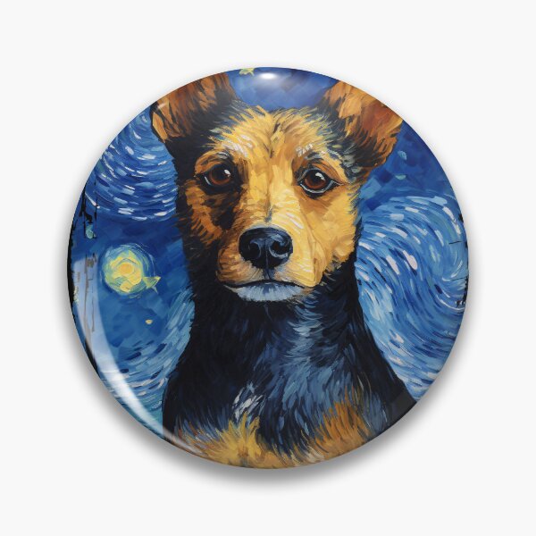 Item preview, Funny Lancashire Heeler Starry Night Illustration Mom Dad Kids designed and sold by rafaeltto.